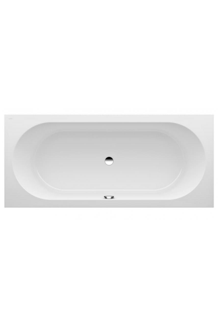 Cadă de baie încastrată din piatră artificială Laufen Pro 180x80 cm, alb H2409500000001
